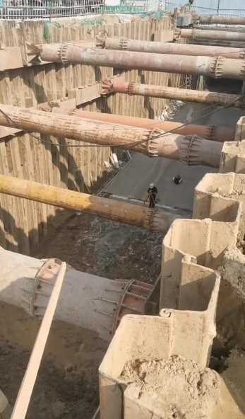 天津宁河县管廊降水