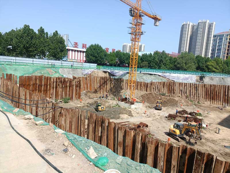 天津宁河县钢板桩