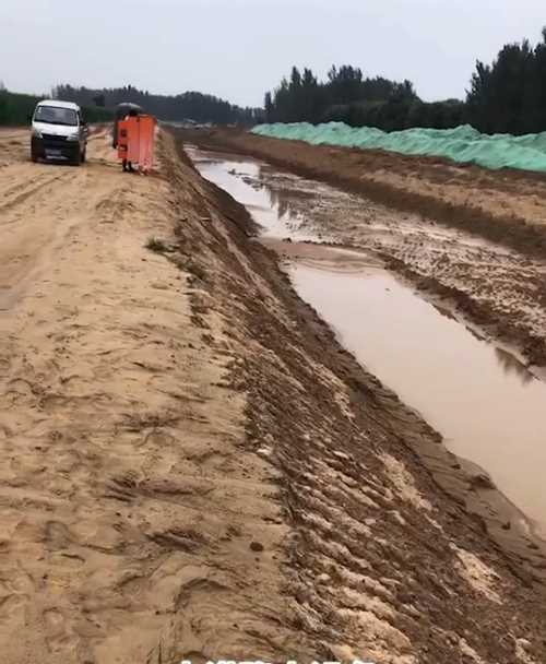 天津宁河县河道降水